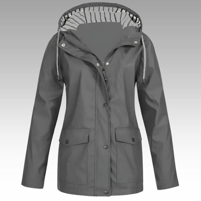 Therese™ - Vattentät Jacka - Elegant Design & Ultralätt Komfort för Alla Väder
