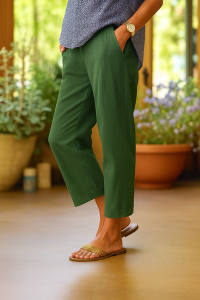 Sienna™ – Sommarbyxor i Linne och Bomull