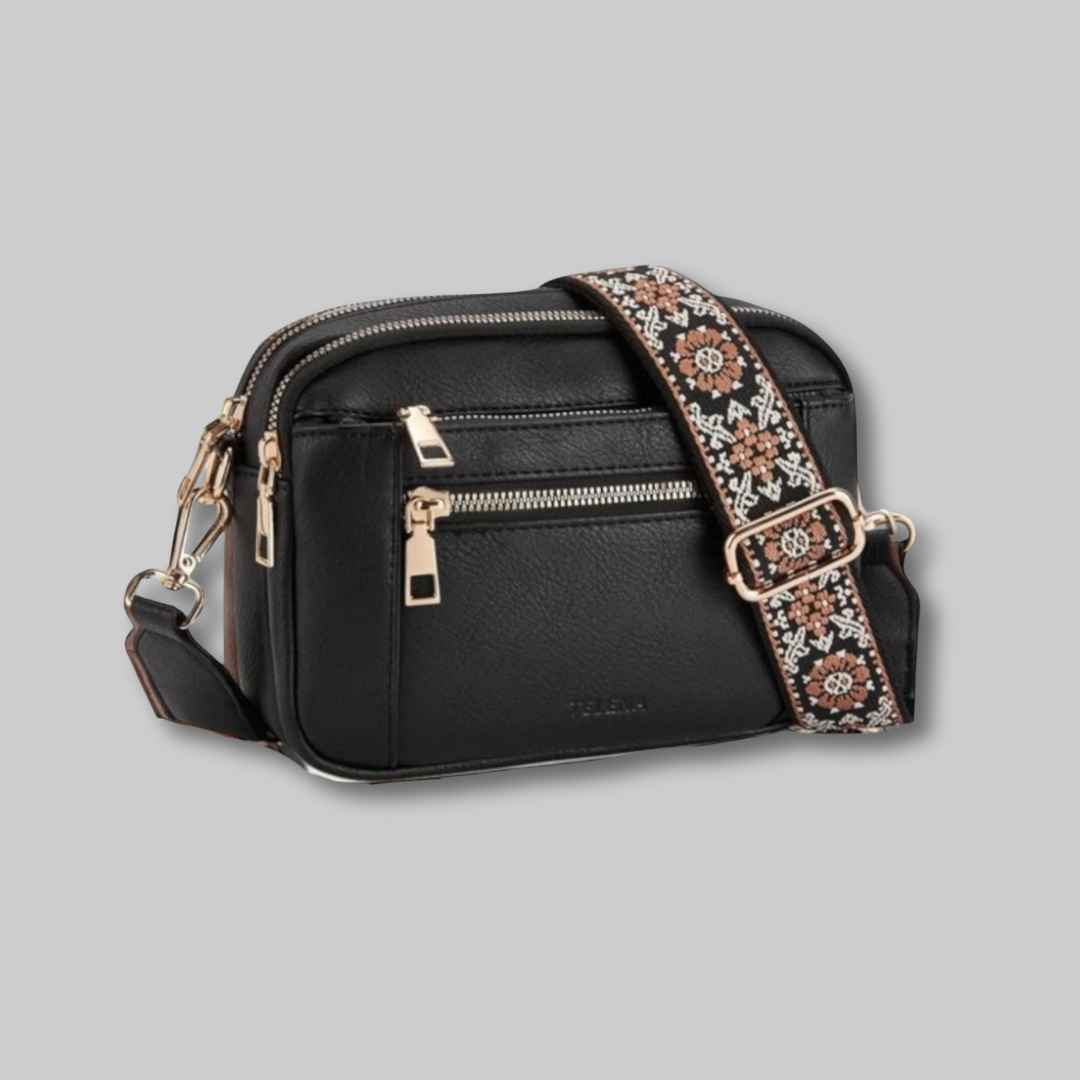 Mira™ -  Elegant Läderaxelväska
