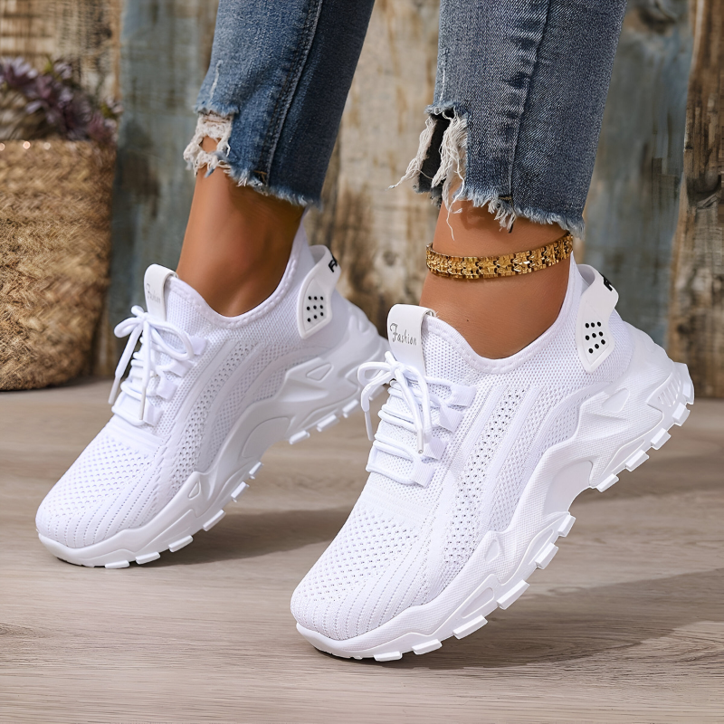 OrthoVogue™ - Ortopediska, Bekväma & Stilfulla Sneakers