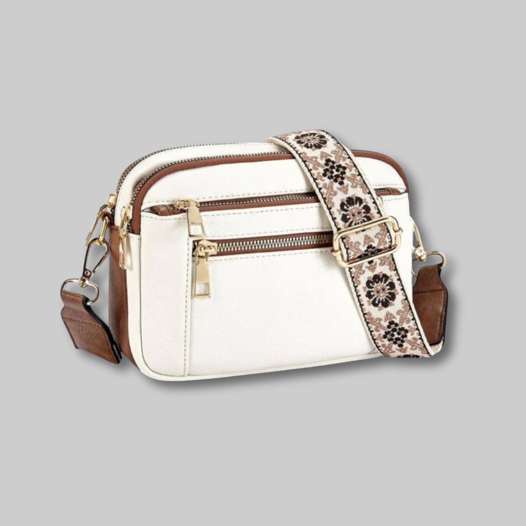 Mira™ -  Elegant Läderaxelväska
