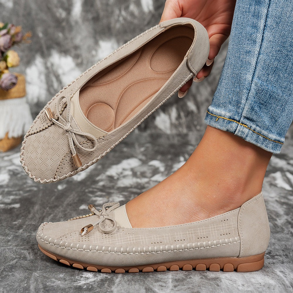 Evolia™ - Bekväma Loafers med Ortopediska Sulor