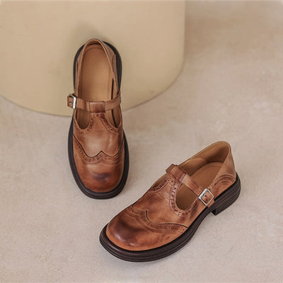 Selene™ - Eleganta & Bekväma Loafers med Rund Tå