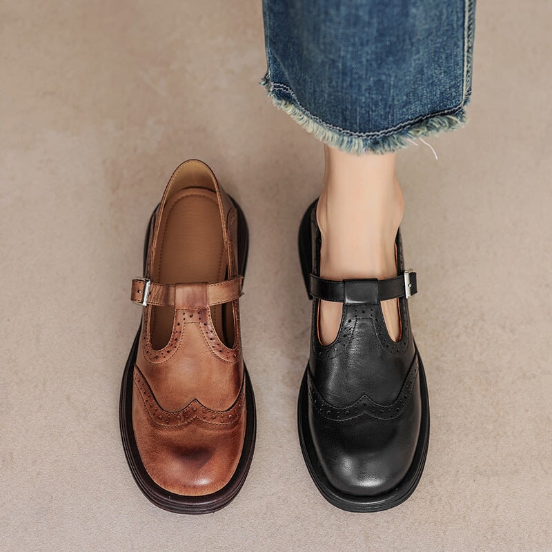 Selene™ - Eleganta & Bekväma Loafers med Rund Tå
