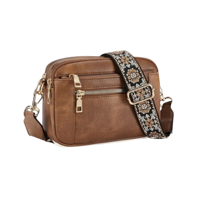 Mira™ -  Elegant Läderaxelväska